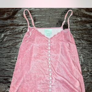 Maeve Blush Velvet Camisole